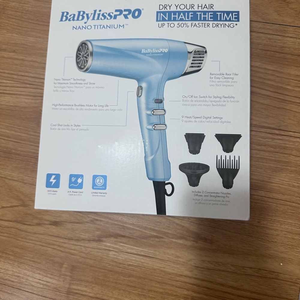 BaByliss Blue Professional Hair Tool